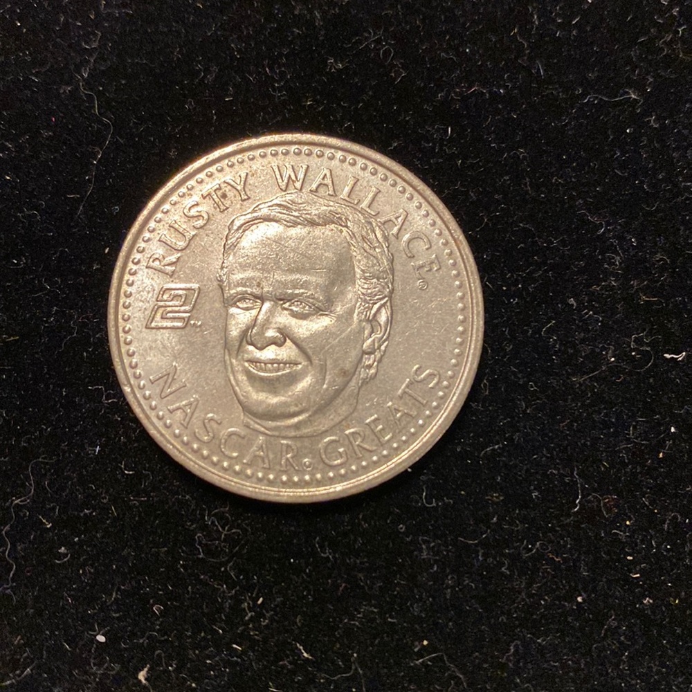 NASCAR Rusty Wallace Coin
